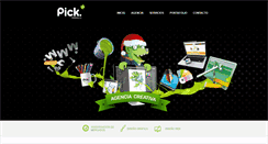 Desktop Screenshot of pick.com.mx
